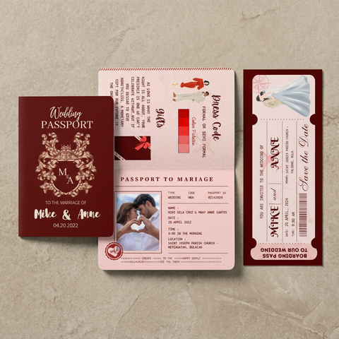 The Ultimate Passport Invitation Bundle (22 Designs)