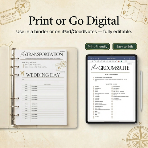 The Master Wedding Checklist Bundle (55+ Pages)