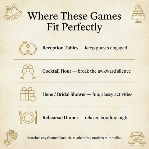 The Modern Minimalist Wedding & Hens Party Game Bundle (39 Games)